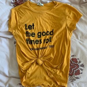 Yellow Band Tee